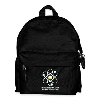 Quantenphysik Quanten Physik Quantensprung - Kinder Rucksack - Schwarz - Vorne