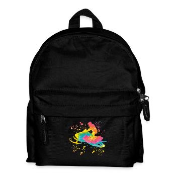Skidoo Vibrant Snowmobile Adventure - Kids' Backpack - black - Front