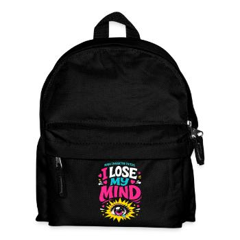 Anime Fangirl Screams Anime Reaction - Kids' Backpack - black - Front