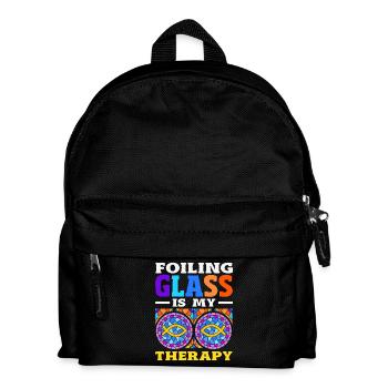 Stained Glass Art Stained Glass Artist - Kids' Backpack - black - Front
