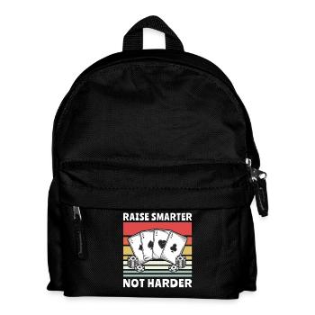 Poker Poker Players - Kids' Backpack - black - Front