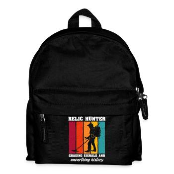 Metal Detector Relics Search - Kids' Backpack - black - Front