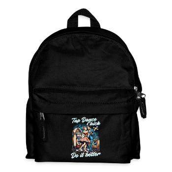 Tap Dance Tap Dancer - Kids' Backpack - black - Front