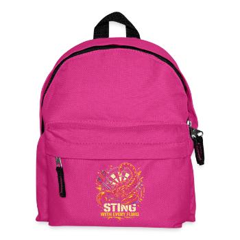 Darts | Sting with every Fling - Skorpion - Kids' Backpack - fuchsia - Front