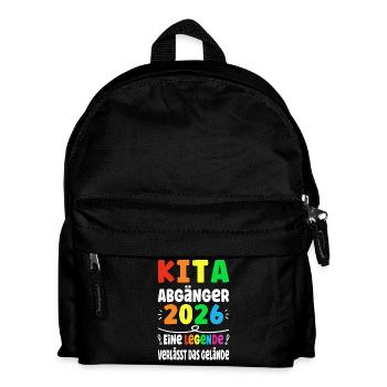 La légende de Kita Graduate 2026 quitte le site - Sac à dos Enfant - noir - Devant
