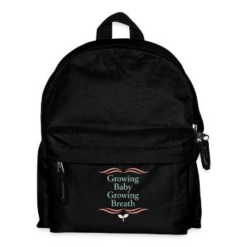 Vorgeburtliches Yoga Werdende Mutter - Kinder Rucksack - Schwarz - Vorne