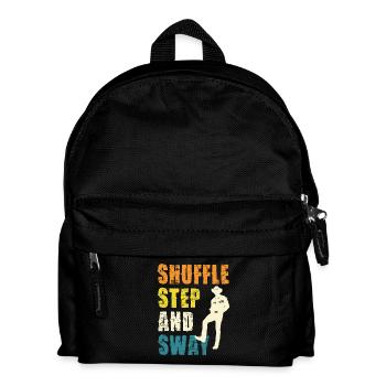 Shuffle Step and Sway - Kids' Backpack - black - Front
