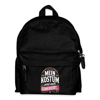 Costume is still being generated Cologne Carnival Carnival - Kids' Backpack - black - Front