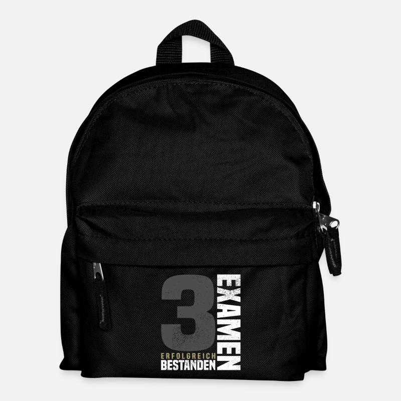 3. Exam Congratulations - Kids' Backpack - black