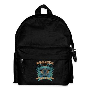 Search And Rescue No Disc Left Behind Disc Golf - Kinder Rucksack - Schwarz - Vorne