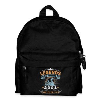 25e anniversaire motard motard 2001 - Sac à dos Enfant - noir - Devant