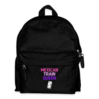 Domino Mexican Train - Kinder Rucksack - Schwarz - Vorne