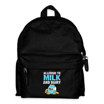 Allergie alimentaire - Sac à dos Enfant - noir - Devant