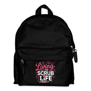 Vivre la vie de broussailles - Sac à dos Enfant - noir - Devant