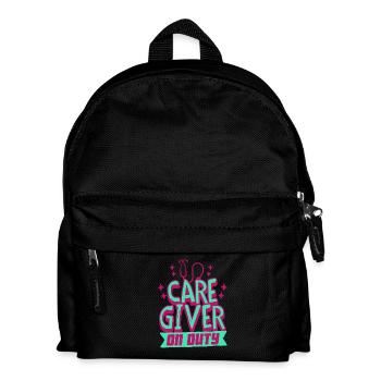 Pflegerin Pfleger Altenpflege - Kinder Rucksack - Schwarz - Vorne