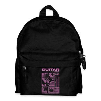 Guitar Player Rock Guitarist Streetwear Musician - Kids' Backpack - black - Front