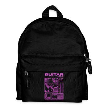 Gitarrist, Rockgitarrist, Streetwear-Musiker - Kinder Rucksack - Schwarz - Vorne