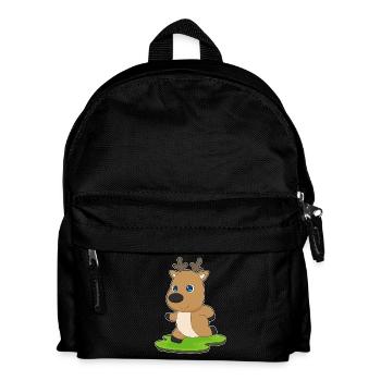 Jogging renne Sports de jogging - Sac à dos Enfant - noir - Devant