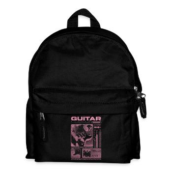 Gitarrist, Rockgitarrist, Streetwear-Musiker - Kinder Rucksack - Schwarz - Vorne