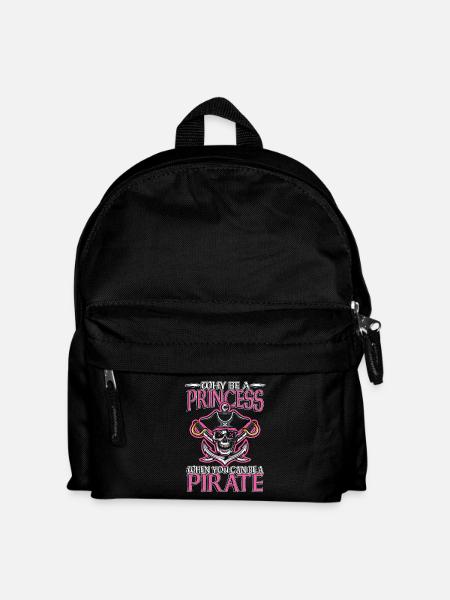 Pirate Princess Skull Edition - Kids' Backpack - black