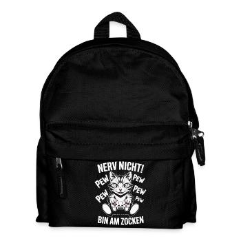 Courage Not I Gaming Cat Design - Sac à dos Enfant - noir - Devant