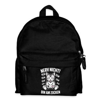 Courage Not I Gaming Cat Design - Sac à dos Enfant - noir - Devant