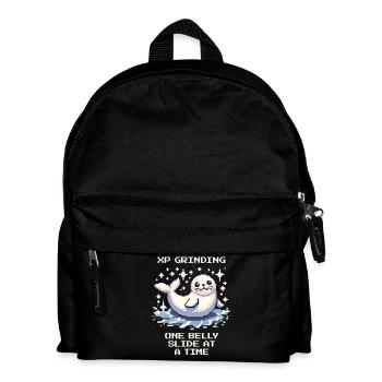XP Grind | Seal belly slide - Kids' Backpack - black - Front