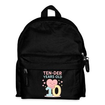 Cadeau d’anniversaire Dix Les Années 10 - Sac à dos Enfant - noir - Devant