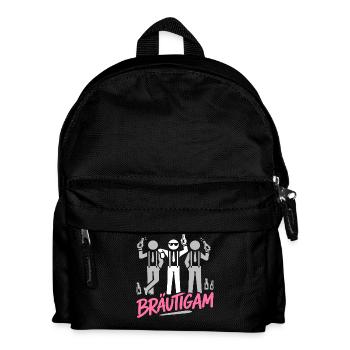 T-shirt du marié Enterrement de vie de garçon Garçons Enterrement de vie de garçon - Sac à dos Enfant - noir - Devant