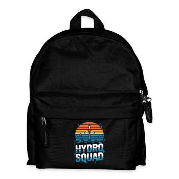 Équipe hydroélectrique Hydro Squad Énergie renouvelable - Sac à dos Enfant - noir - Devant