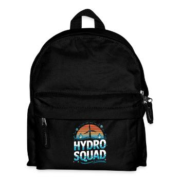 Hydro Squad Énergie Renouvelable Hydroélectricité - Sac à dos Enfant - noir - Devant