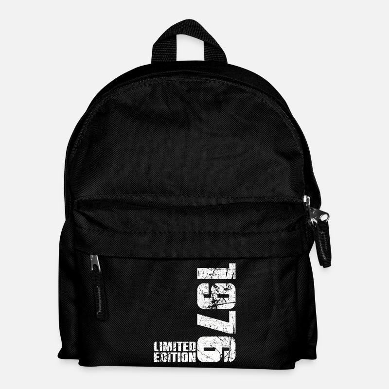 50. Geburtstag Mann Frau 50 Jahre 1976 Geschenk - Kinder Rucksack - Schwarz