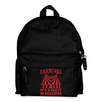 Carnival Party In Paradise Circus Performer Gifts - Kids' Backpack - black - Front