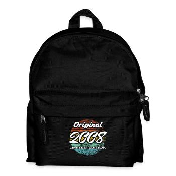 18th Birthday 2008 Boys and Girls Gift - Kids' Backpack - black - Front