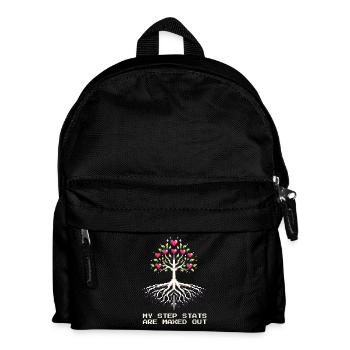 Step-Stats at Maximum | Patchwork family - Kids' Backpack - black - Front