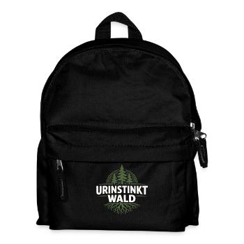 Primal Instinct Forest Emblem - Kids' Backpack - black - Front