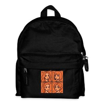 Kpop Korean Pop Cute Korean Girl Group Love - Kids' Backpack - black - Front