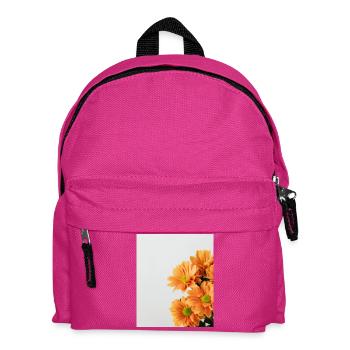 Marguerite Orange Floral - Sac à dos Enfant - fuchsia - Devant