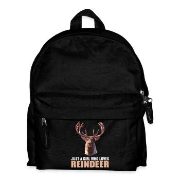 Reindeer Reindeer - Kids' Backpack - black - Front
