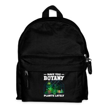 Plant Lover Botany Plants Succulent - Kids' Backpack - black - Front