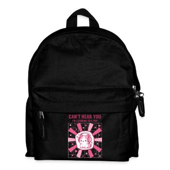 Ich kann dich nicht hören, ich höre Kpop süßen koreanischen Pop - Kinder Rucksack - Schwarz - Vorne