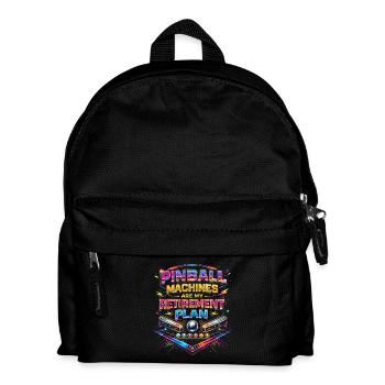 Joueur de flipper - Sac à dos Enfant - noir - Devant