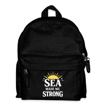 Cadeau de navigation pour le travail de matelot en mer - Sac à dos Enfant - noir - Devant