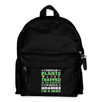 Plant In The Nursery Plant Lovers - Kids' Backpack - black - Front