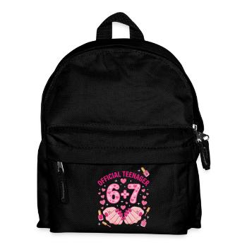 13e anniversaire officiel de Teenager Hearts & Nails 67 - Sac à dos Enfant - noir - Devant