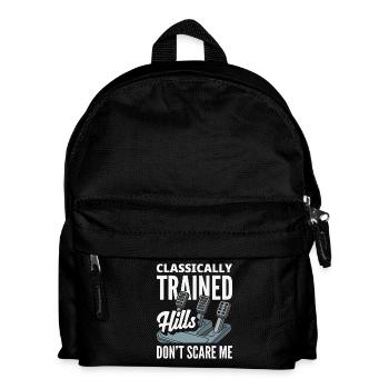 Voiture manuelle, entraînée classiquement - Sac à dos Enfant - noir - Devant
