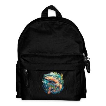 Salmon Salmon - Kids' Backpack - black - Front