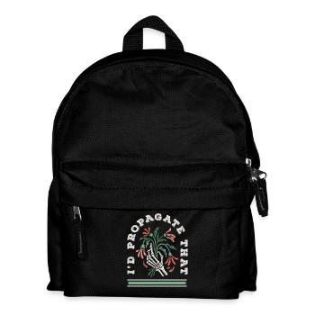 Amateur de plantes, je recommanderais cette plante - Sac à dos Enfant - noir - Devant
