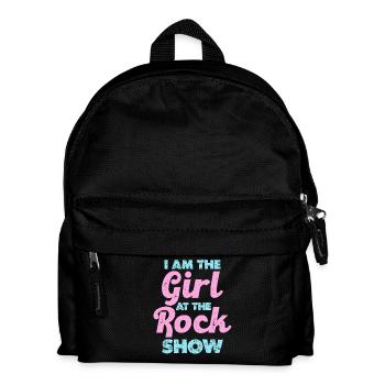 Pastel Rockgirl Statement - Kids' Backpack - black - Front