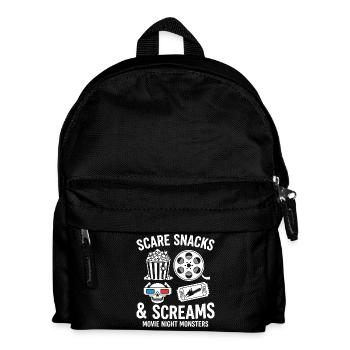 Snacks effrayants & Cris - Sac à dos Enfant - noir - Devant
